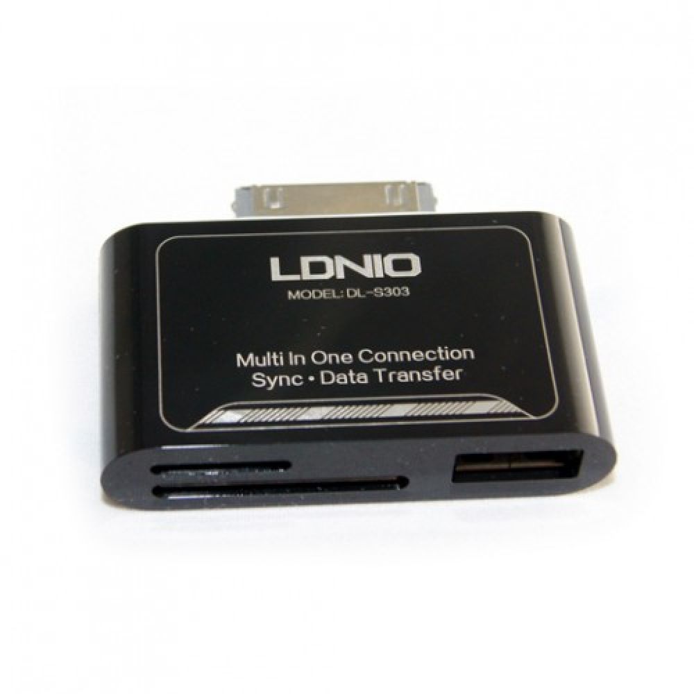 LDNIO DL-P303 Card Reader + USB port-14207